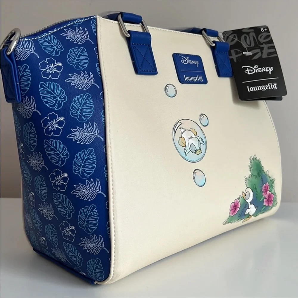 Loungefly Disney Lilo & Stitch Bubbles Satchel Bag - Picture 4 of 7